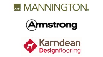 Armstrong, Mannington, Karndean vinyl flooring manufacturers